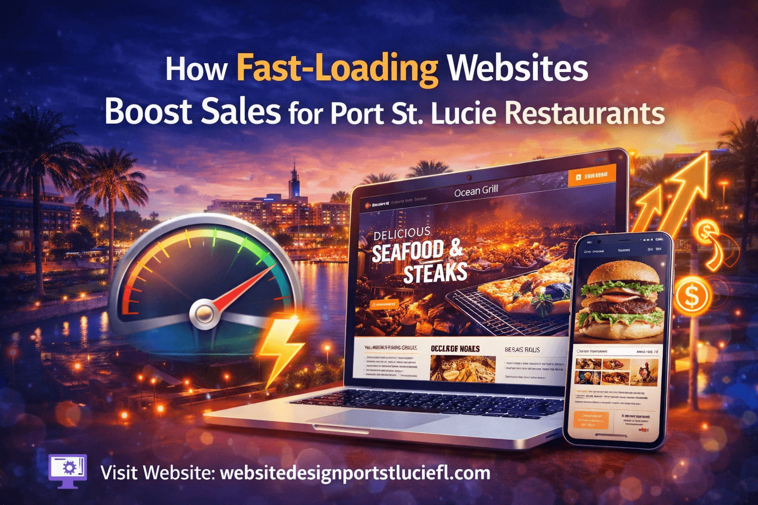 How Fast-Loading Websites Boost Sales for Port St. Lucie Restaurants