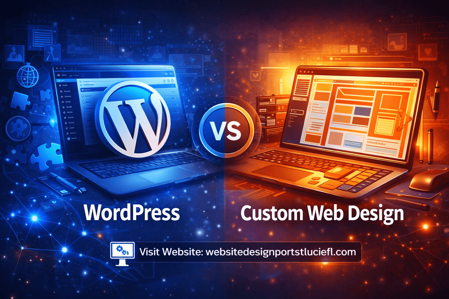 WordPress vs Custom Web Design: Which Is Right for Small Businesses in Port St. Lucie?